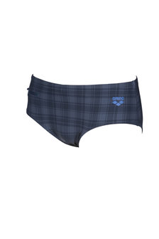 Arena M Checks Brief navy 100