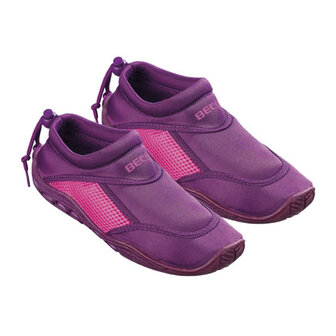 BECO Neopreen surf- en zwemschoen, paars/roze, maat 36