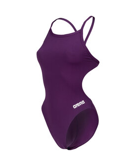 Arena W Team Swimsuit Challenge Solid plum-white 32