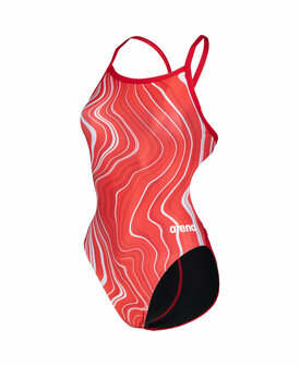 Arena W Swimsuit Challenge Back Marbled red-redmulti 34