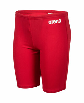 Arena B Team Swim Jammer Solid red-white 14-15