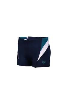 Arena B Swim Short Panel navy-deep-teal-white 14-15