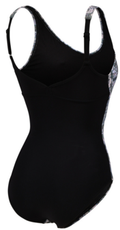 Arena W Bodylift Chiara Wing Back C Cup black-turquoise 40