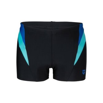 Arena M Swim Short Panel black-royal-water 100