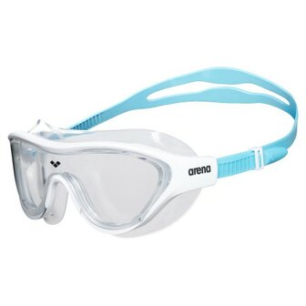 Arena The One Mask Jr clear-white-lightblue