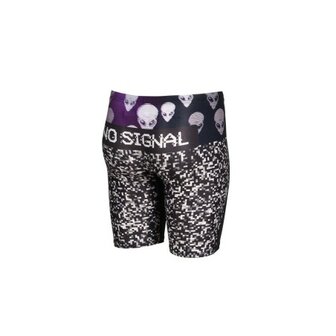 Arena B Crazy Swim Short Placement black-multi 8-9