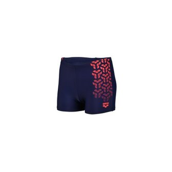 Arena B Kikko V Swim Short Graphic navy-fluo-red 12-13