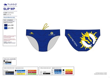 Concept Turbo waterpolobroek zew triton voorbeeld 2