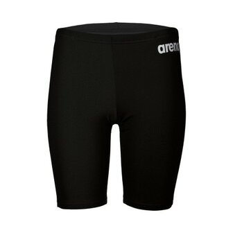 Arena B Team Swim Jammer Solid black-white 10-11