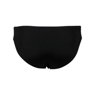 Arena B Team Swim Briefs Solid black-white 8-9