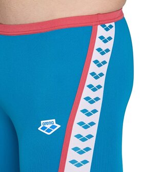 Arena M Icons Swim Jammer Solid blue-cosmo-astro-red 80 side