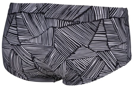 Arena M Overview Swim Low Waist Short white-multi 90