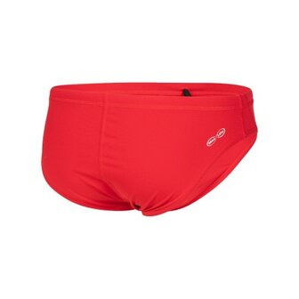 Arena B Team Swim Briefs Solid red-white 2-3