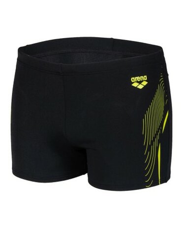 Arena M Swim Short Graphic black-softgreen 85