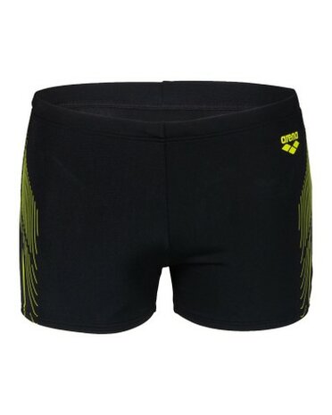 Arena M Swim Short Graphic black-softgreen 85