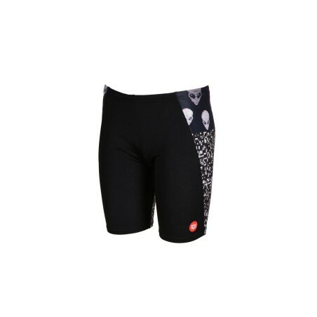 Arena B Crazy Swim Short Placement black-multi 10-11