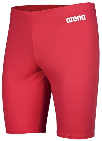 Arena M Team Swim Jammer Solid red-white 80