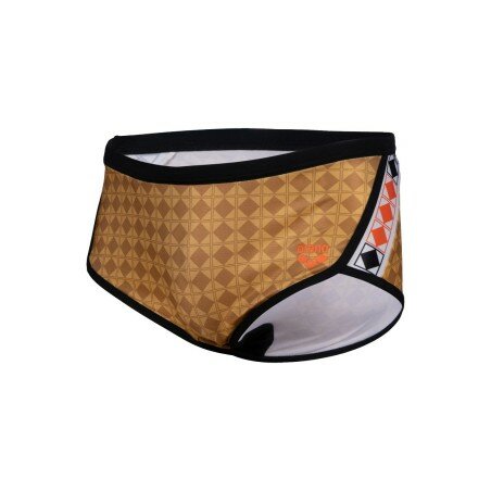 Arena M 50Th Gold Swim Low Waist Short gold-multi-black 80