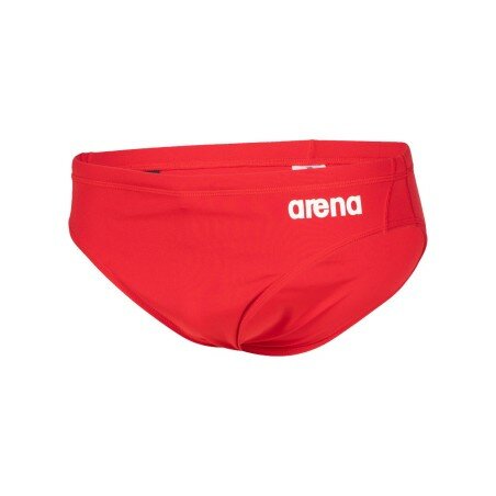 Arena B Team Swim Briefs Solid red-white 2-3